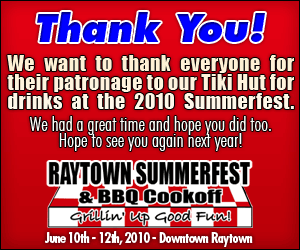 Thank you for visiting us at the Raytown 2010 SummerFest & BBQ Cook-Off